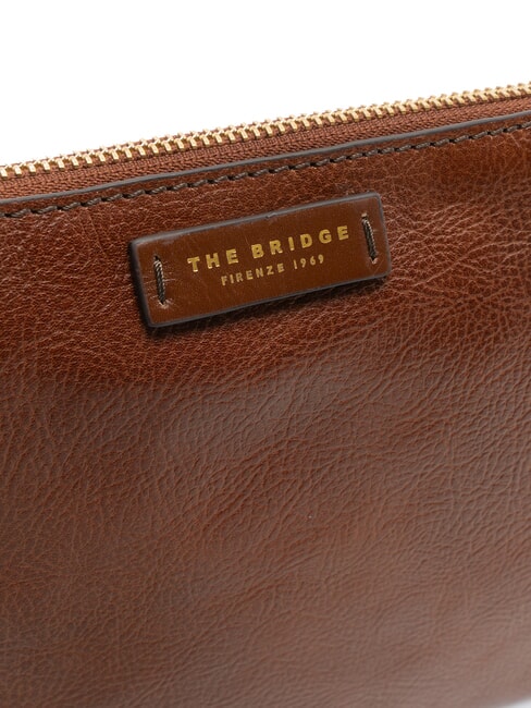 CARLOTTA  Pochette en cuir MARRON - Sacs pour Femme