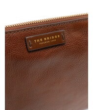 THE BRIDGE CARLOTTA  Pochette en cuir MARRON - Sacs pour Femme - 3