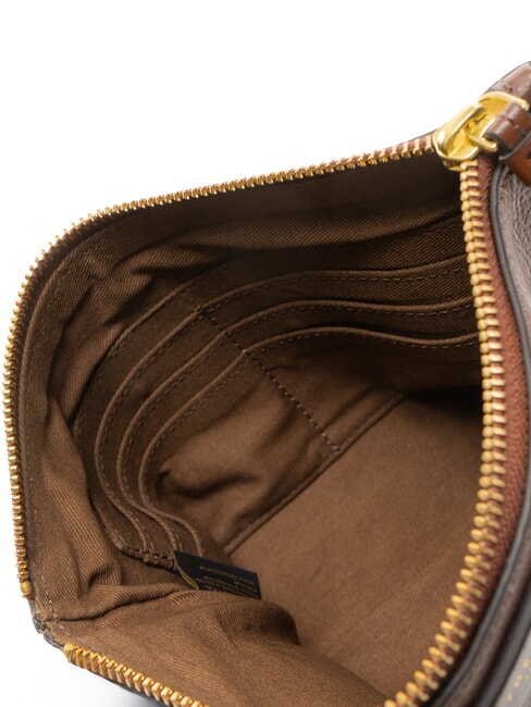 CARLOTTA  Pochette en cuir MARRON - Sacs pour Femme