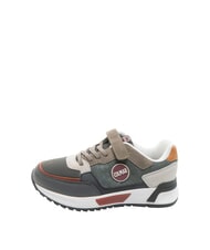 COLMAR DALTON CROSS KIDS Baskets anthracite/taupe/bordeaux - Chaussures de b&eacute;b&eacute; - 2