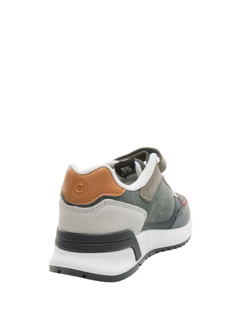 DALTON CROSS KIDS Baskets anthracite/taupe/bordeaux - Chaussures de b&eacute;b&eacute;