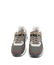 COLMAR DALTON CROSS KIDS Baskets anthracite/taupe/bordeaux - Chaussures de b&eacute;b&eacute; - 5