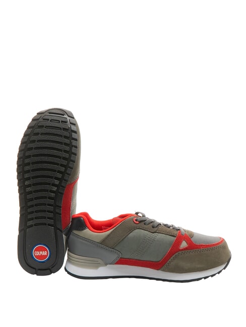 SUPREME COLORS  Baskets dkgray/rouge/ltgray - Chaussures de bébé