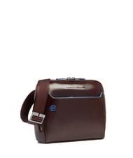 PIQUADRO BLUE SQUARE Sac en cuir ACAJOU - Sacs en Bandoulières pour Homme - 2