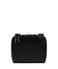 PIQUADRO BLUE SQUARE Sac en cuir Noir - Sacs en Bandouli&egrave;res pour Homme - 3