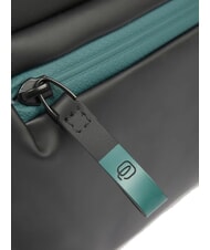 PIQUADRO CORNER SPECIALE GOMMATO Sac hydrofuge Noir - Sacs en Bandoulières pour Homme - 4