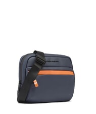 PIQUADRO CORNER SPECIALE GOMMATO Sac hydrofuge bleu - Sacs en Bandoulières pour Homme - 2