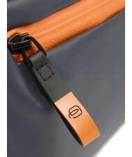 PIQUADRO CORNER SPECIALE GOMMATO Sac hydrofuge bleu - Sacs en Bandoulières pour Homme - 4