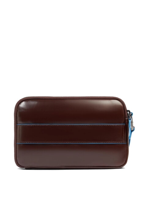 BLUE SQUARE Pochette en cuir pour homme ACAJOU - &Eacute;tui pour tablette & Organiseur