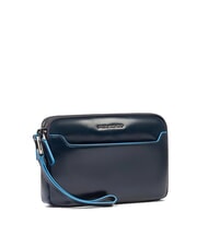 PIQUADRO BLUE SQUARE Pochette en cuir pour homme bleu - &Eacute;tui pour tablette & Organiseur - 2