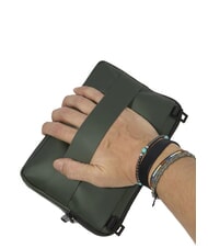 PIQUADRO CORNER SPECIALE GOMMATO Pochette pour iPad®mini VERT - Étui pour tablette & Organiseur - 6