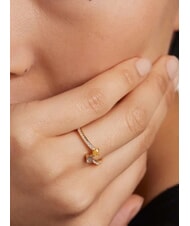 PDPAOLA JUNO Bague en pierre plaquée or or - Bagues - 4