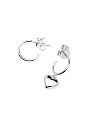 PDPAOLA L'ABSOLU ENGRAVE ME Boucles d'oreilles en argent plaqué rhodium - Boucles d'oreilles