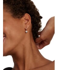 PDPAOLA L'ABSOLU ENGRAVE ME Boucles d'oreilles en argent plaqué rhodium argent - Boucles d'oreilles - 4