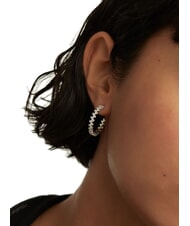 PDPAOLA THE NEW ESSENTIALS CROWN Boucles d'oreilles en argent avec zircone argent - Boucles d'oreilles - 3
