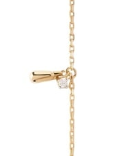PDPAOLA THE NEW ESSENTIALS KIRA Bracelet chaîne avec zircone ronde et pendentif goutte or - Bracelets - 5