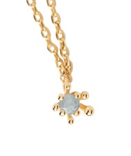 PDPAOLA COLOR GREY FLEUR Collier pendentif avec zircone et griffes - Colliers