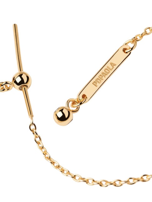   Bracelet plaqu&eacute; or avec breloques  or - Bracelets