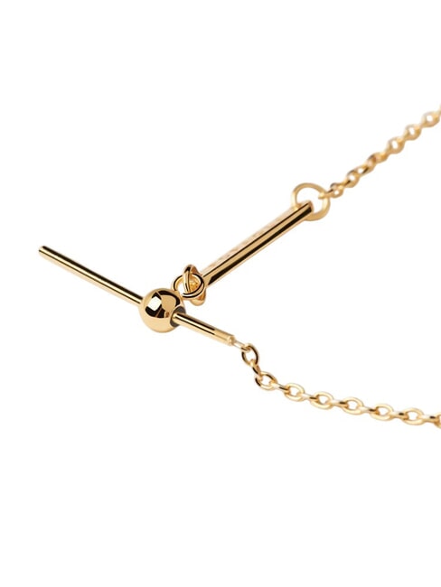   Bracelet plaqu&eacute; or avec breloques  or - Bracelets