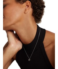 PDPAOLA L'ABSOLU ENGRAVE ME Collier en argent avec pendentif en forme de cœur argent - Colliers - 4