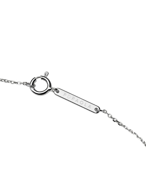 L'ABSOLU ENGRAVE ME Collier en argent avec pendentif en forme de cœur argent - Colliers