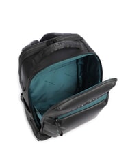 PIQUADRO CORNER SPECIALE GOMMATO  Sac à dos extensible pour ordinateur portable 14" Noir - Sacs à dos pour ordinateur portable - 5