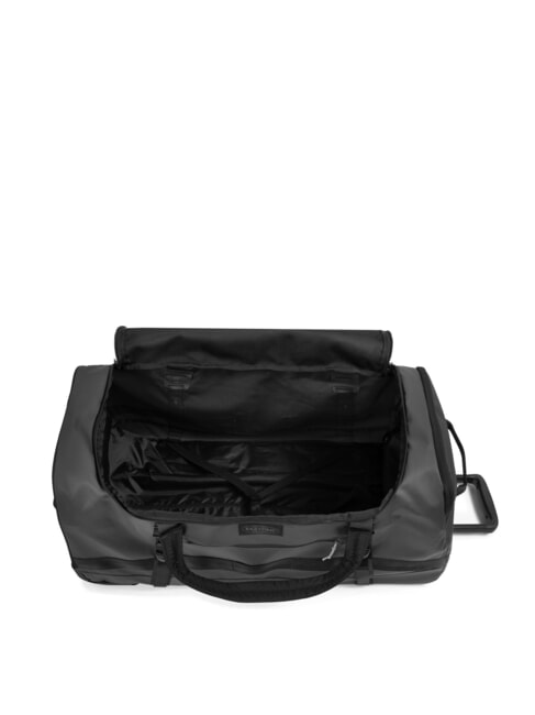 DUFFEL PACK WHEEL M Sac de sport &agrave; roulettes moyen hydrofuge b&acirc;che noire2 - Valises Semi-rigides