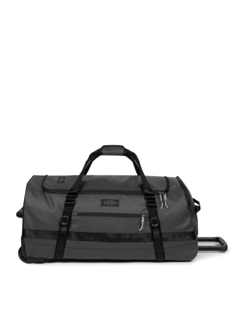 DUFFEL PACK WHEEL M Sac de sport &agrave; roulettes moyen hydrofuge b&acirc;che noire2 - Valises Semi-rigides