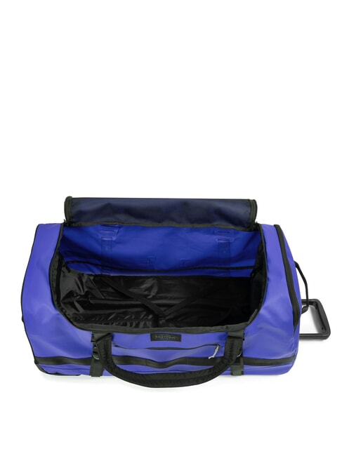DUFFEL PACK WHEEL L Grand sac de sport à roulettes hydrofuge bâche bleue - Valises Semi-rigides