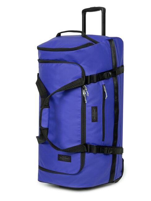 DUFFEL PACK WHEEL L Grand sac de sport à roulettes hydrofuge bâche bleue - Valises Semi-rigides