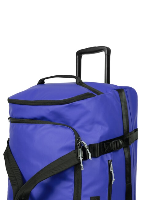 DUFFEL PACK WHEEL L Grand sac de sport à roulettes hydrofuge bâche bleue - Valises Semi-rigides