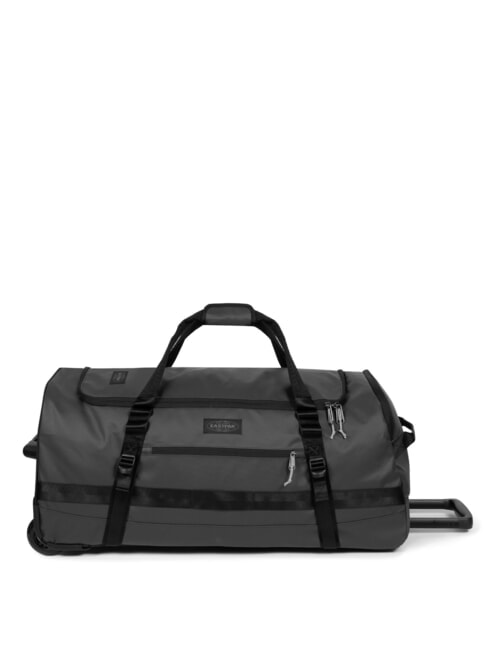 DUFFEL PACK WHEEL L Grand sac de sport &agrave; roulettes hydrofuge b&acirc;che noire2 - Valises Semi-rigides