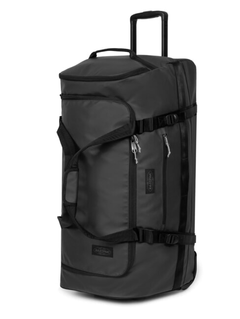 DUFFEL PACK WHEEL L Grand sac de sport &agrave; roulettes hydrofuge b&acirc;che noire2 - Valises Semi-rigides