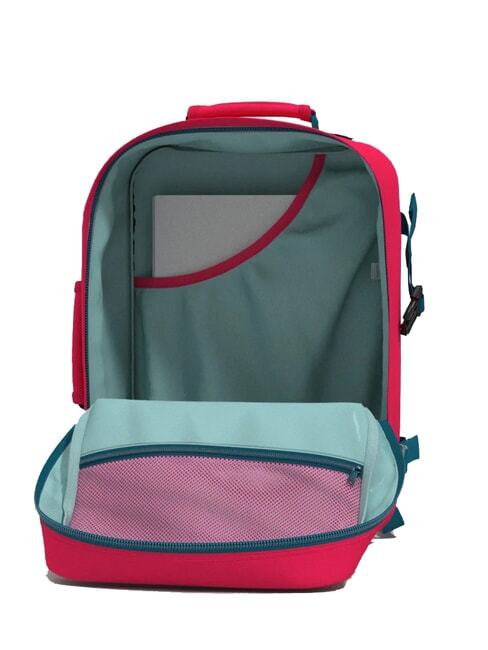 CLASSIC 36L Sac à dos de voyage sous le siège magenta de Miami - Sacs à dos pour l'École & les Loisirs