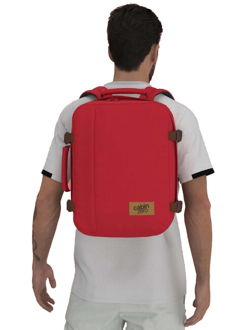 CLASSIC 28L Sac à dos de voyage sous le siège Rouge de Londres - Sacs à dos pour l'École & les Loisirs