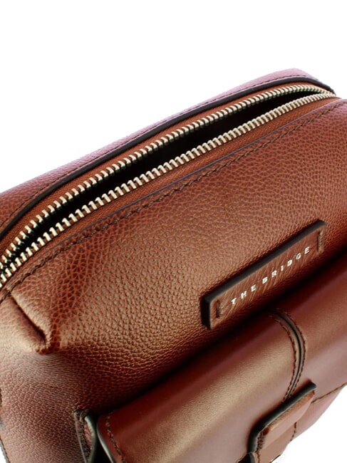 BIAGIO Sac en cuir brun 14/ruthénium palladium - Sacs en Bandoulières pour Homme