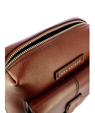 THE BRIDGE BIAGIO Sac en cuir brun 14/ruthénium palladium - Sacs en Bandoulières pour Homme - 4