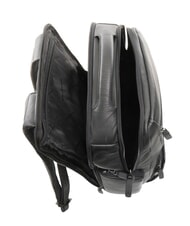 PIQUADRO AKRON Sac à dos en cuir pour ordinateur portable 15,6" Noir - Sacs à dos pour ordinateur portable - 6