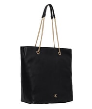 CALVIN KLEIN CKJ MINIMAL MONOGRAM Sac de courses avec poignée en chaîne - Sacs pour Femme