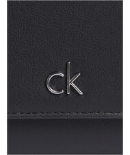 CALVIN KLEIN CK RE-LOCK Portefeuille moyen sur noir - Portefeuilles Femme - 3
