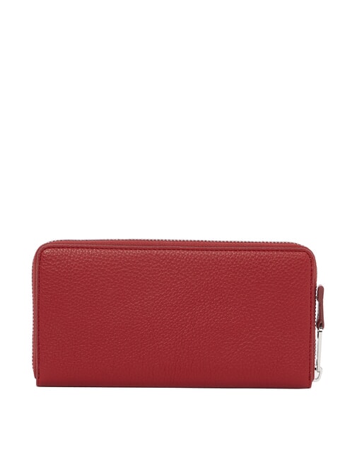 TJW MUST  Grand portefeuille zippé cerisier rustique - Portefeuilles Femme