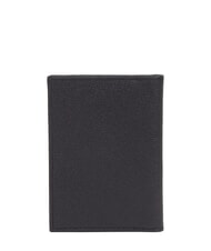 TOMMY HILFIGER TH FLAG  Portefeuille vertical en cuir bleu sidéral / noir - Portefeuilles Homme - 3