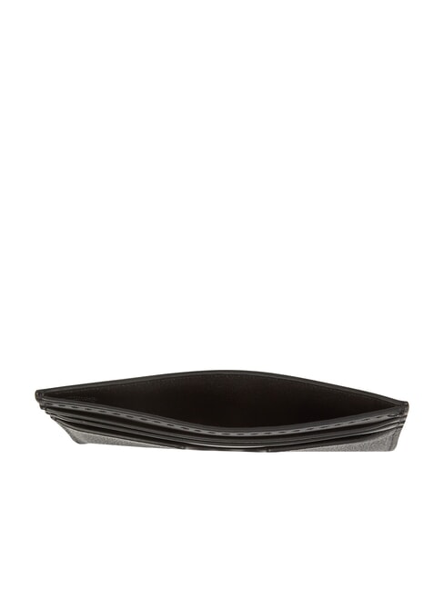 TH FLAG  Porte-cartes plat en cuir le noir - Portefeuilles Homme