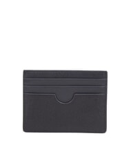 TOMMY HILFIGER TH FLAG  Porte-cartes plat en cuir bleu sidéral / noir - Portefeuilles Homme - 2