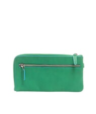 PIQUADRO CAMPIONARIO -  BLUE SQUARE Pochette en cuir avec manchette carr&eacute; vert/bleu - Sacs pour Femme - 3