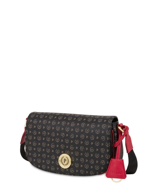 HERITAGE Sac à bandoulière laque noire - Sacs pour Femme