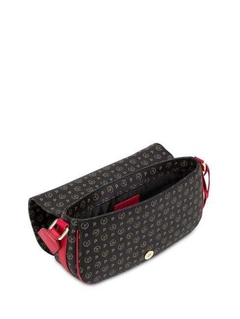 HERITAGE Sac à bandoulière laque noire - Sacs pour Femme