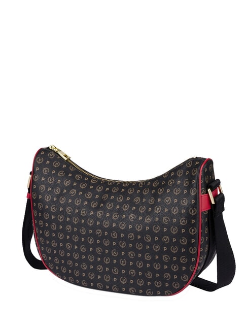 HERITAGE Hobo Sac à bandoulière laque noire - Sacs pour Femme