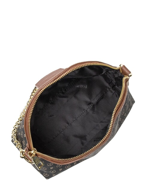 HERITAGE  Mini sac porté épaule brun noir - Sacs pour Femme