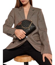 POLLINI HERITAGE  Mini sac porté épaule brun noir - Sacs pour Femme - 5